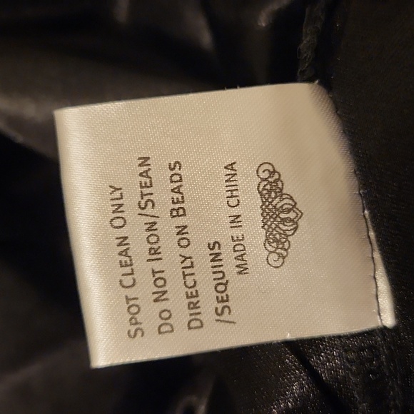 Sue Wong nocturne black beaded and sequins dress size 2 - Picture 11 of 11